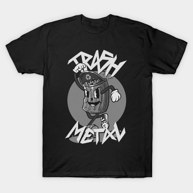 Trash Metal T-Shirt by ruangsempit